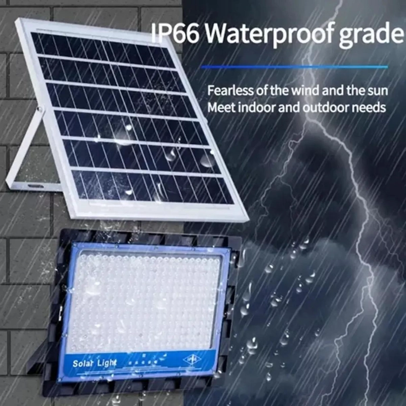 FOCO SOLAR 200W CON PANEL Y CONTROL REMOTO - 5