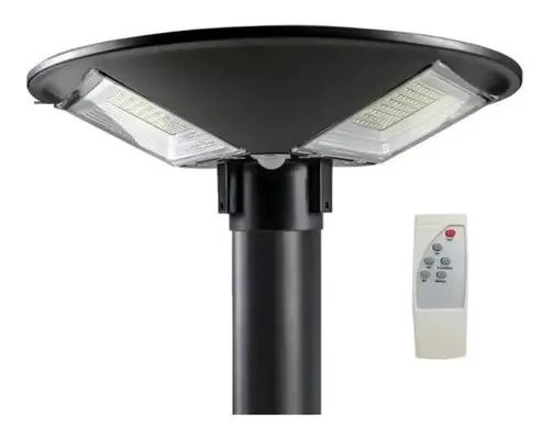 FOCO SOLAR PARA POSTE 500W CON SENSOR DE MOVIMIENTO Y MOD - 1