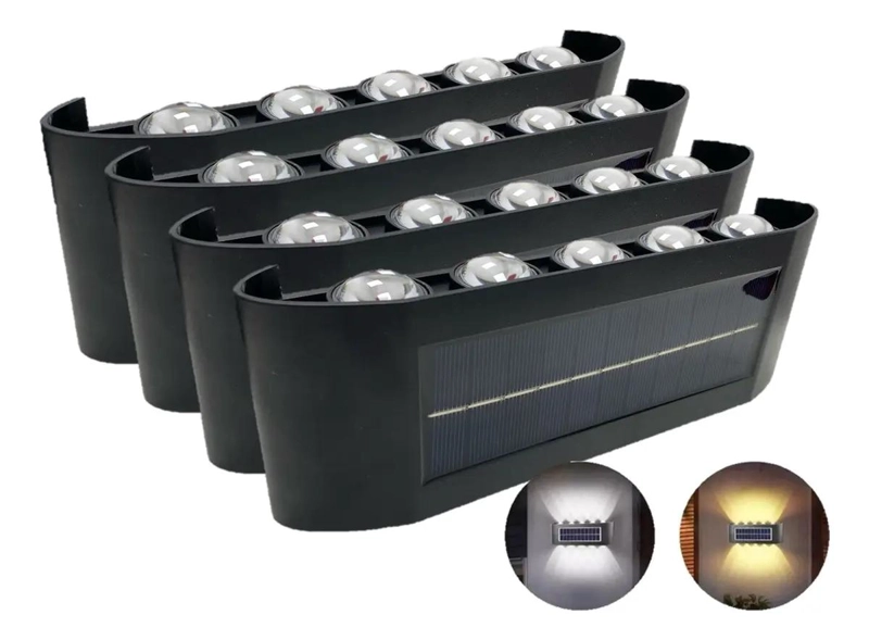 APLIQUE DE PARED LED SOLAR PARA EXTERIOR - 1