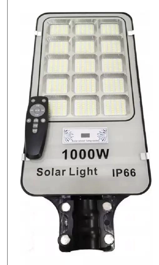 FOCO SOLAR 1000W CON POSTE Y 420 LEDS PARA EXTERIOR - 4