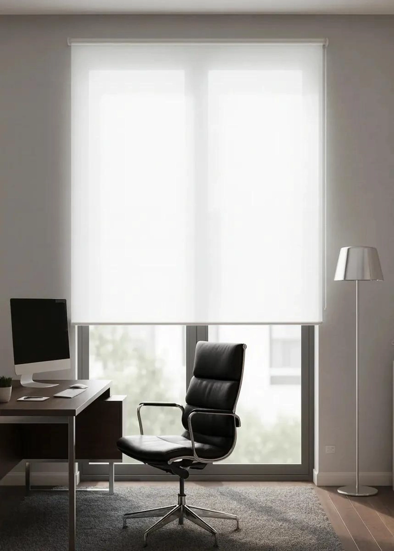 CORTINA ROLLER SUNSCREEN 150X160 CM BLANCO - 3