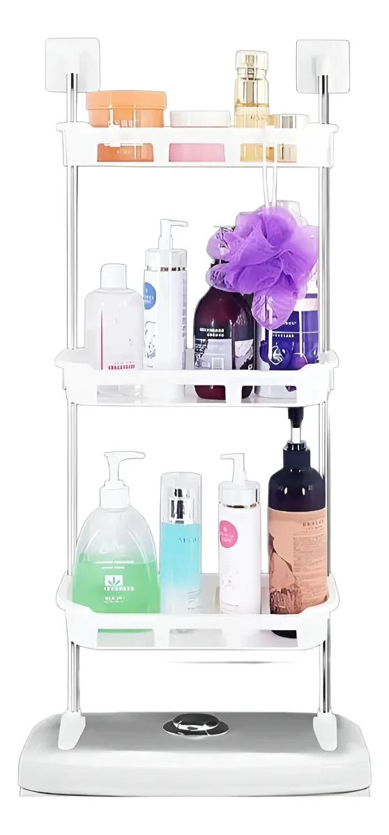 ORGANIZADOR PARA BAÑO ESTANTE SUPERIOR DE INODORO - 1