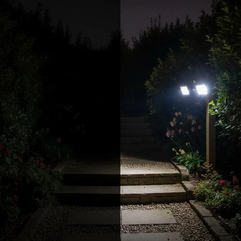 FOCO SOLAR LED 200W CON SENSOR DE MOVIMIENTO IP67 - 3