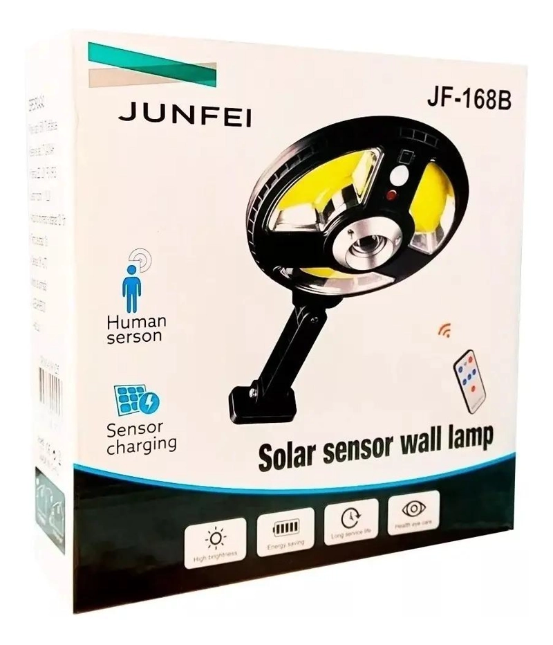 FOCO SOLAR LED EXTERIOR CON SENSOR Y CONTROL - 5