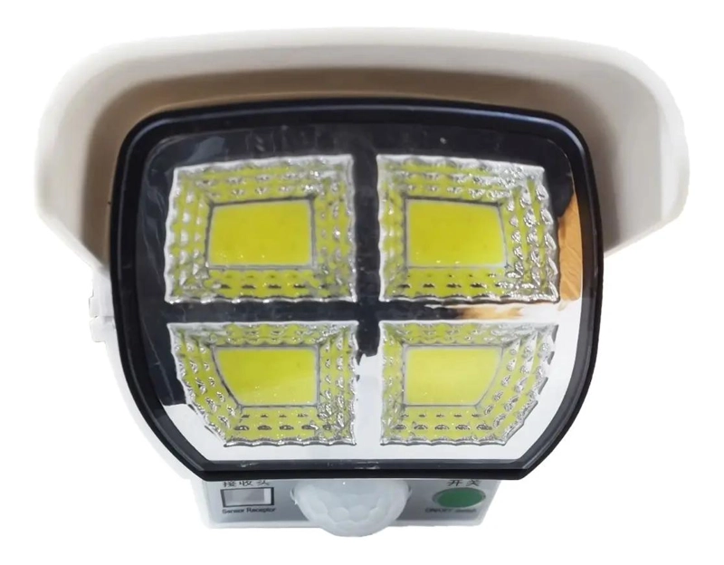 FOCO SOLAR CON SENSOR DE MOVIMIENTO Y CONTROL REMOTO - 2