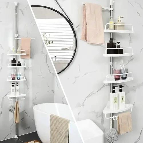 ORGANIZADOR ESQUINERO PARA DUCHA DE 4 NIVELES - 4
