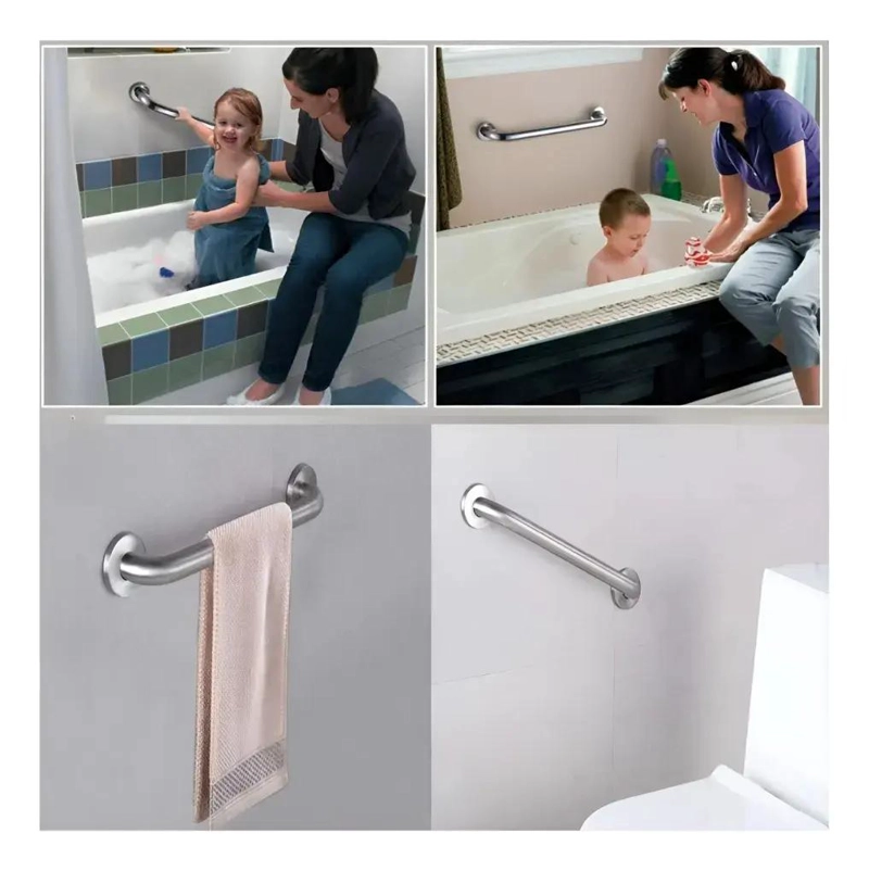 MANILLA BARRA RECTA SEGURIDAD PARA BAÑO 40 CM - 3