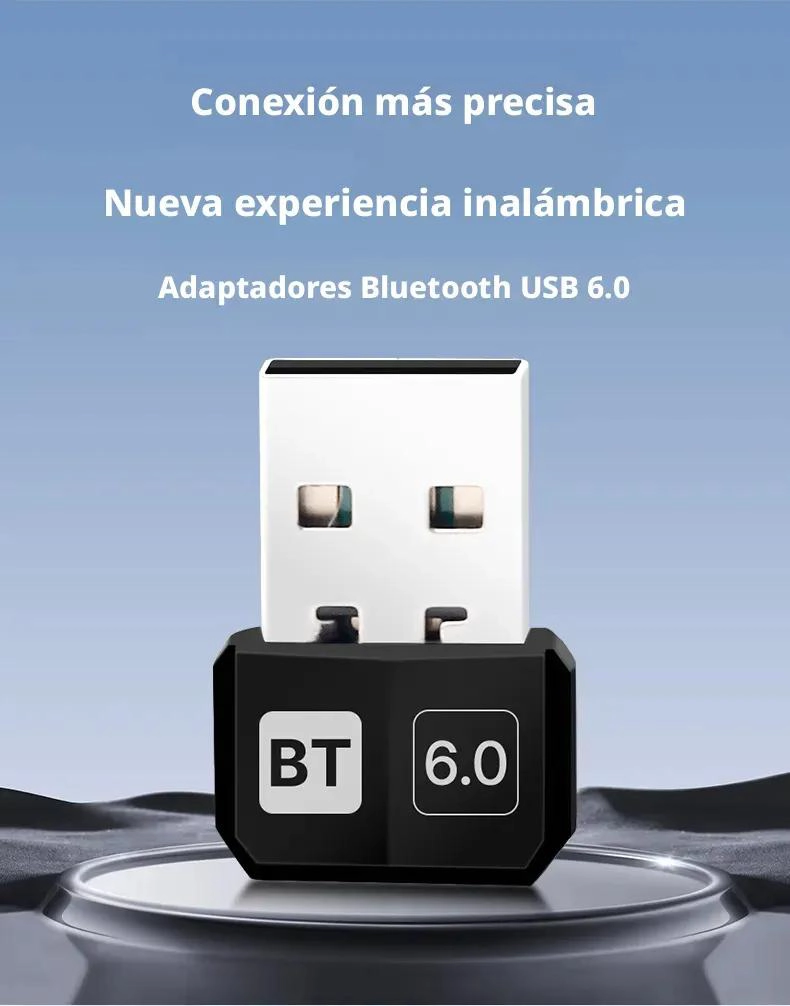 ADAPTADOR BLUETOOTH 6.0 USB TRANSMISOR Y RECEPTOR - 3