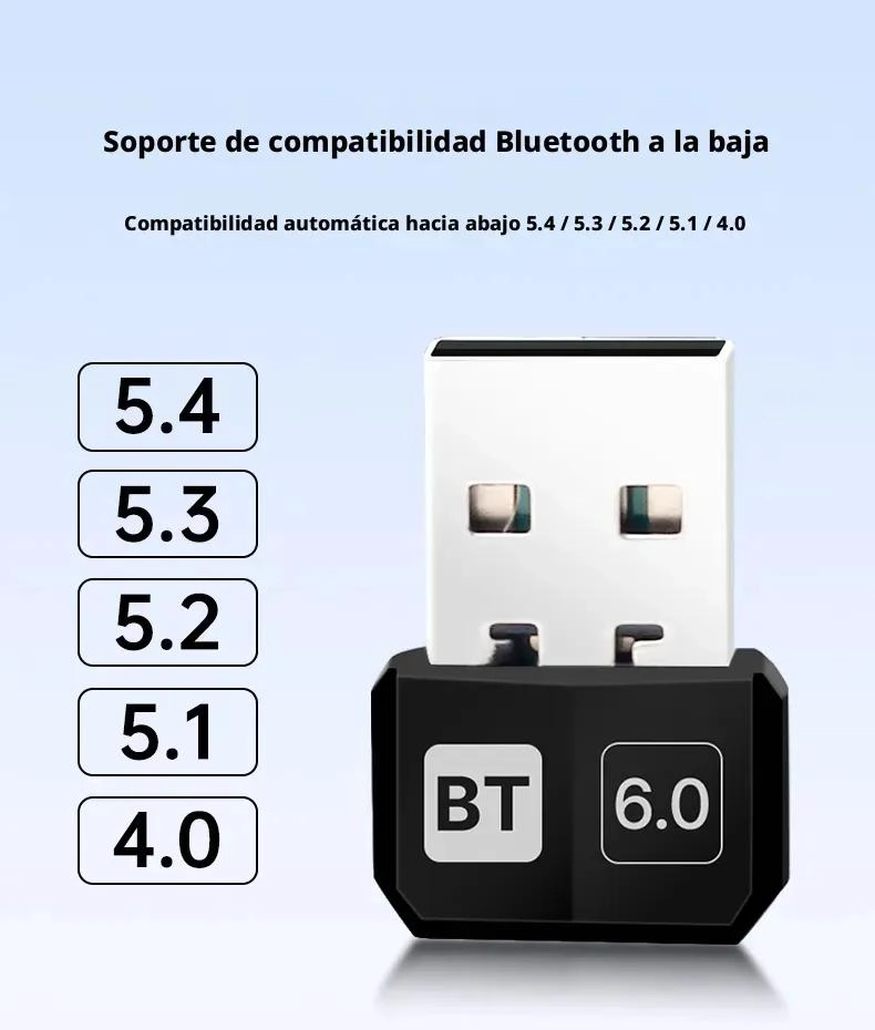 ADAPTADOR BLUETOOTH 6.0 USB TRANSMISOR Y RECEPTOR - 4