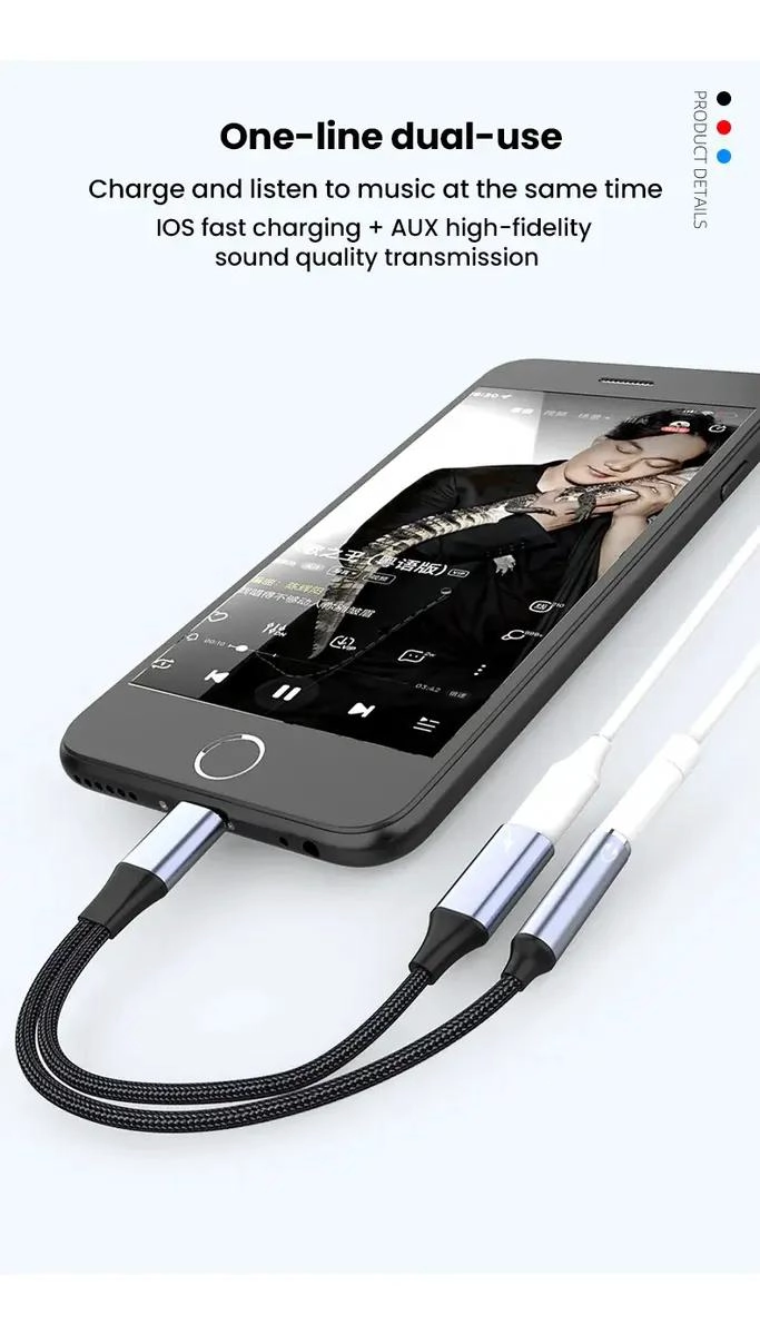 ADAPTADOR DE AUDIO USB-C A 3.5 MM CON CARGA RAPIDA - 3
