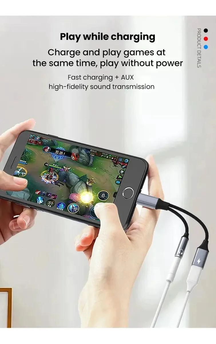 ADAPTADOR DE AUDIO USB-C A 3.5 MM CON CARGA RAPIDA - 4