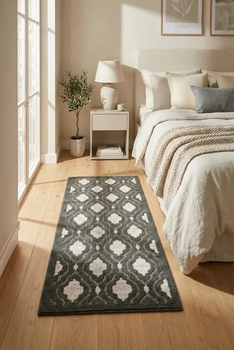 ALFOMBRA TEJIDA ANTIDESLIZANTE LAVABLE PACK 2 - 2