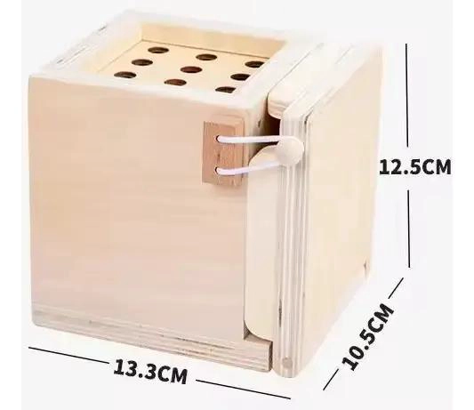 JUGUETE DIDACTICO MONTESSORI 4 EN 1 DE MADERA - 4