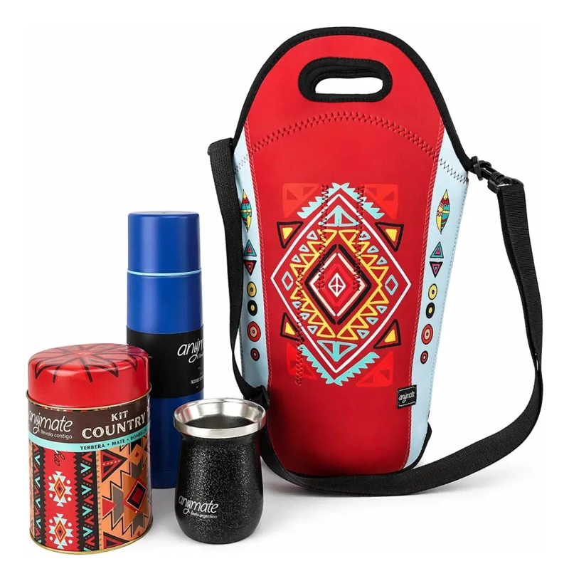 KIT MATERO CON BOLSO NEOPRENO, TERMO Y YERBERA - 1