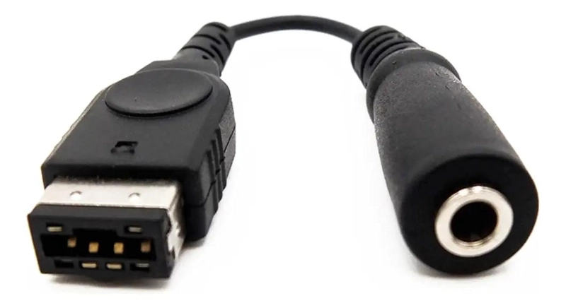 GENÉRICO ADAPTADOR PARA AUDIFONOS GAME BOY ADVANCE SP