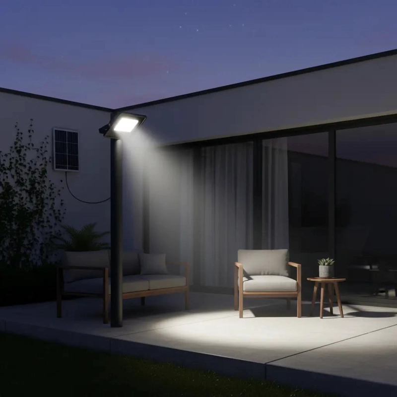 FOCO SOLAR LED 1200W CON SENSOR DE MOVIMIENTO - 5