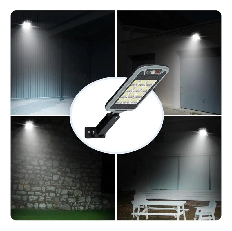 FOCO SOLAR EXTERIOR CON SENSOR DE MOVIMIENTO Y LUZ LED - 3