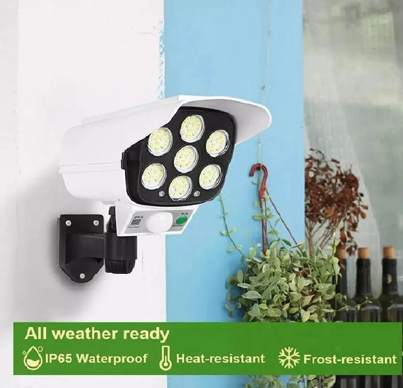 FOCO SOLAR CON SENSOR DE MOVIMIENTO Y CONTROL REMOTO - 3