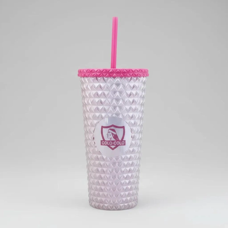 VASO TUMBLER SHINY 780ML COLOR ROSA - 3