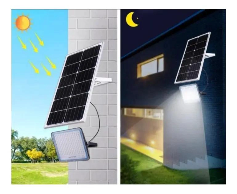 REFLECTOR SOLAR 200W CON PANEL Y CONTROL REMOTO IP66 - 2