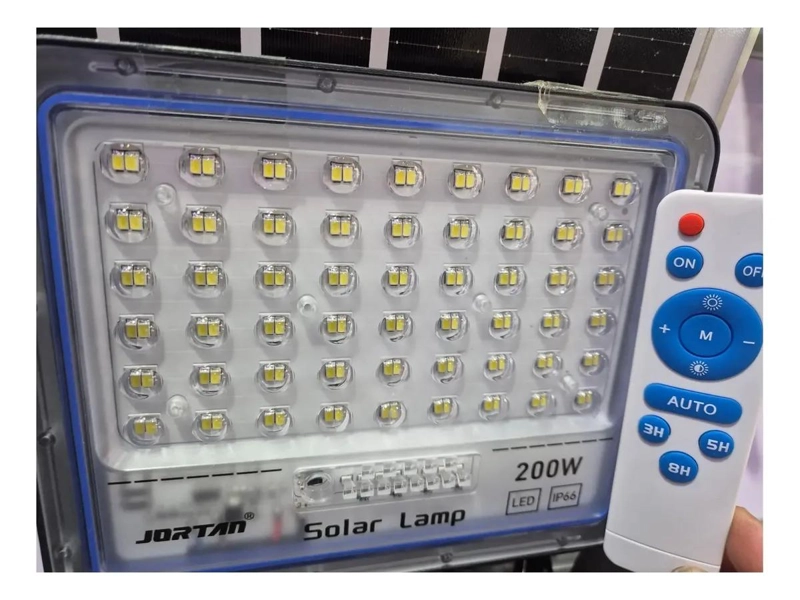 REFLECTOR SOLAR 200W CON PANEL Y CONTROL REMOTO IP66 - 5