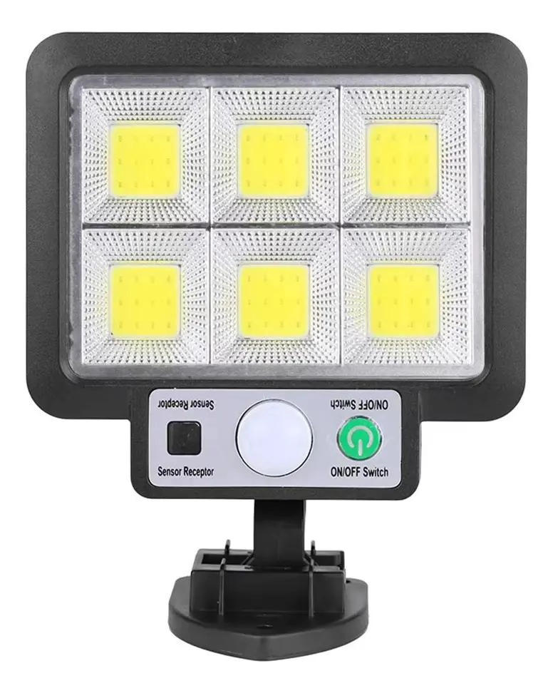 LAMPARA SOLAR LED EXTERIOR CON SENSOR DE MOVIMIENTO 1000L - 2
