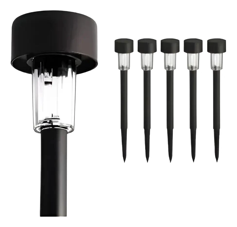 FOCOS ESTACAS SOLAR PARA JARDIN Y PISCINA X20 - 1