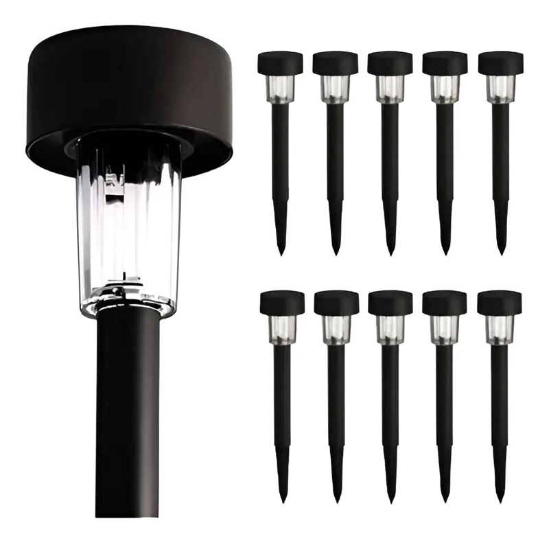FOCOS ESTACAS SOLAR PARA JARDIN Y PISCINA X20 - 2