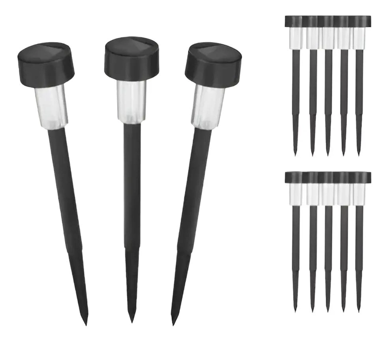 FOCOS ESTACAS SOLAR PARA JARDIN Y PISCINA X20 - 3