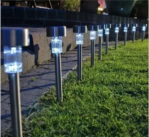FOCOS ESTACAS SOLAR PARA JARDIN Y PISCINA X20 - 5