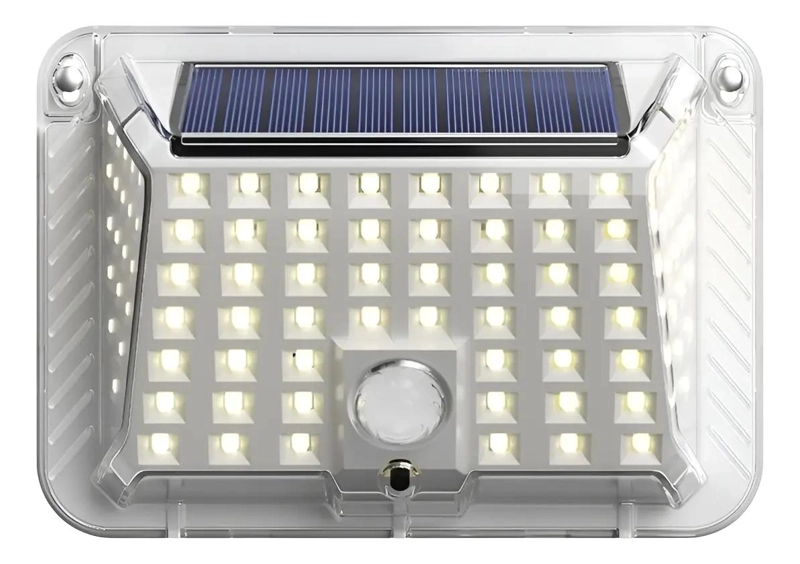 FOCO SOLAR 88 LED CON SENSOR DE MOVIMIENTO PARA EXTERIOR - 1