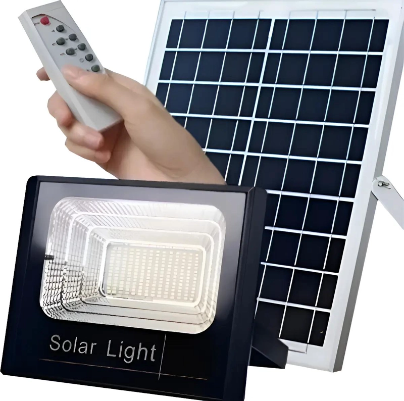 REFLECTOR LED HOLOFOTE SOLAR 600W 60 LEDS - 1