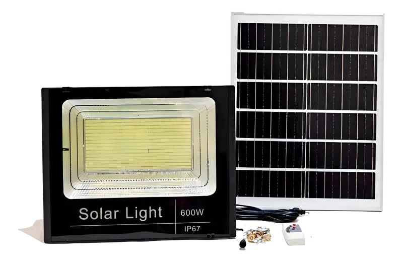 REFLECTOR LED HOLOFOTE SOLAR 600W 60 LEDS - 3