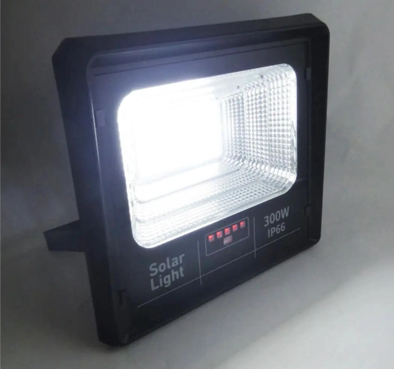PROYECTOR LED SOLAR 300W CON 252 LEDS Y PANEL SOLAR - 3