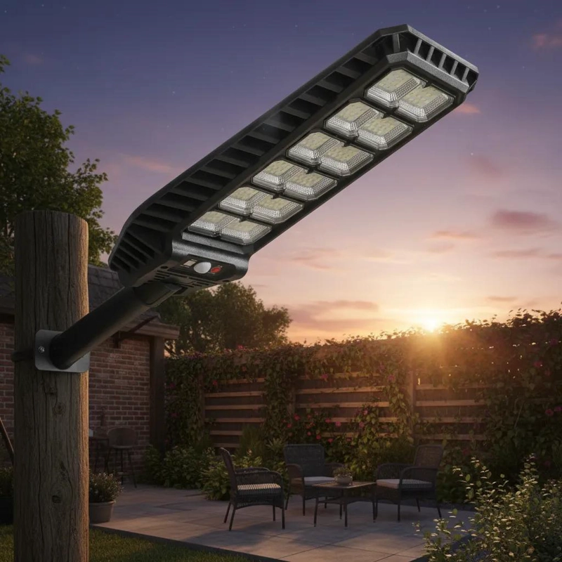 REFLECTOR SOLAR 400W CON SENSOR Y CONTROL REMOTO IP65 - 4