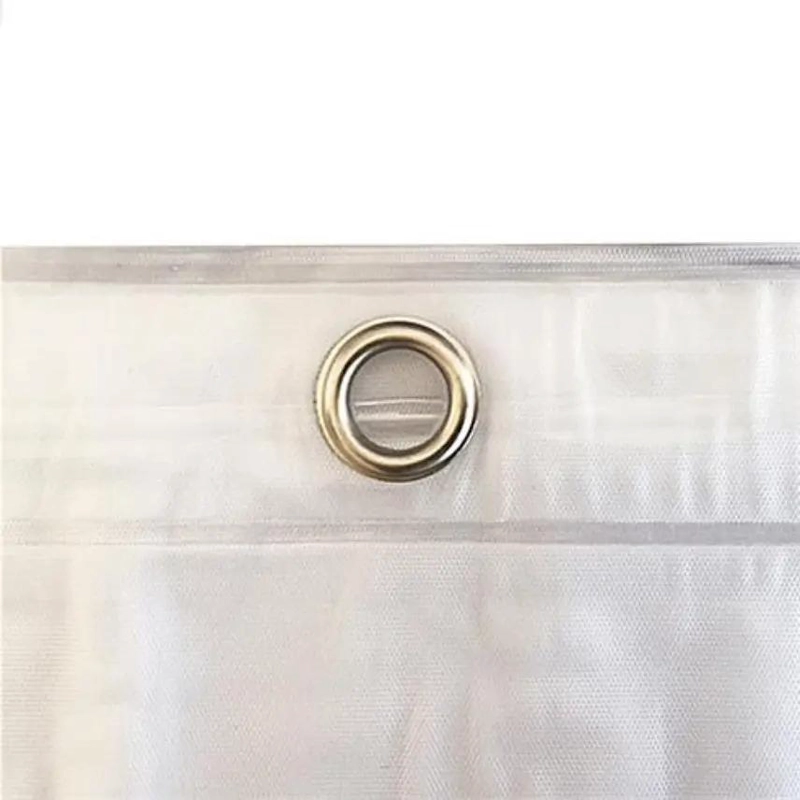 PACK 2 FORROS DE CORTINA DE BAÑO PVC 180X180 CM CON IMAN - 2
