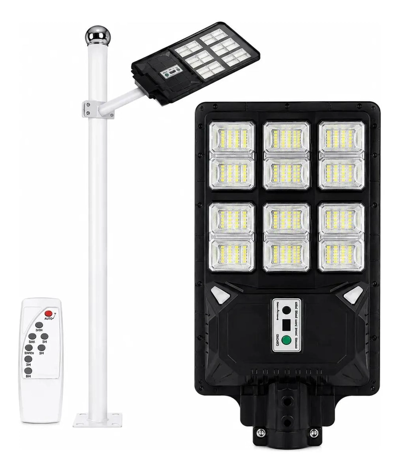 LAMPARA FOCO LED SOLAR EXTERIOR 1000W CON CONTROL - 3