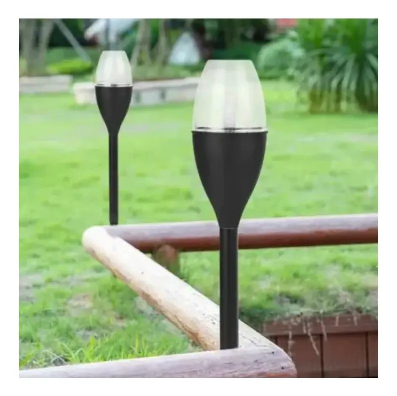 KIT 10 FOCOS ESTACAS SOLARES LED PARA JARDIN - 4