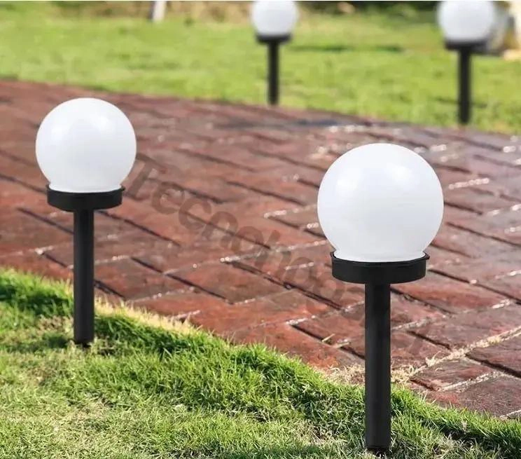 ESTACA SOLAR CON FOCO LED PARA JARDIN X6 UNIDADES - 3