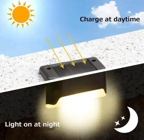 PACK 16 LUCES LED SOLARES PARA ESCALERA Y JARDIN - 2