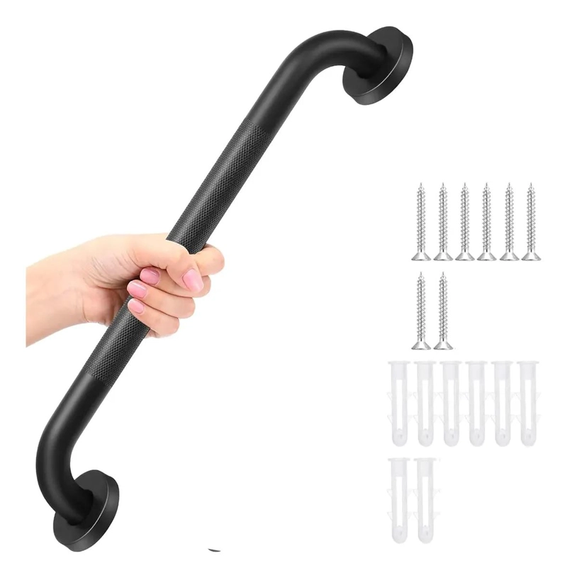 BARRA DE SEGURIDAD PASAMANOS ACERO INOXIDABLE 50CM - 1