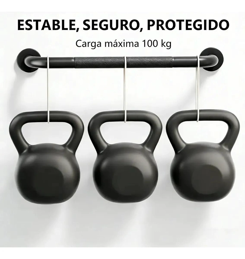 BARRA DE SEGURIDAD PASAMANOS ACERO INOXIDABLE 50CM - 3