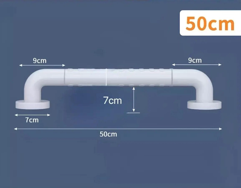 PACK 2 BARRAS DE SEGURIDAD PARA BAÑO Y ESCALERA 50 CM - 2