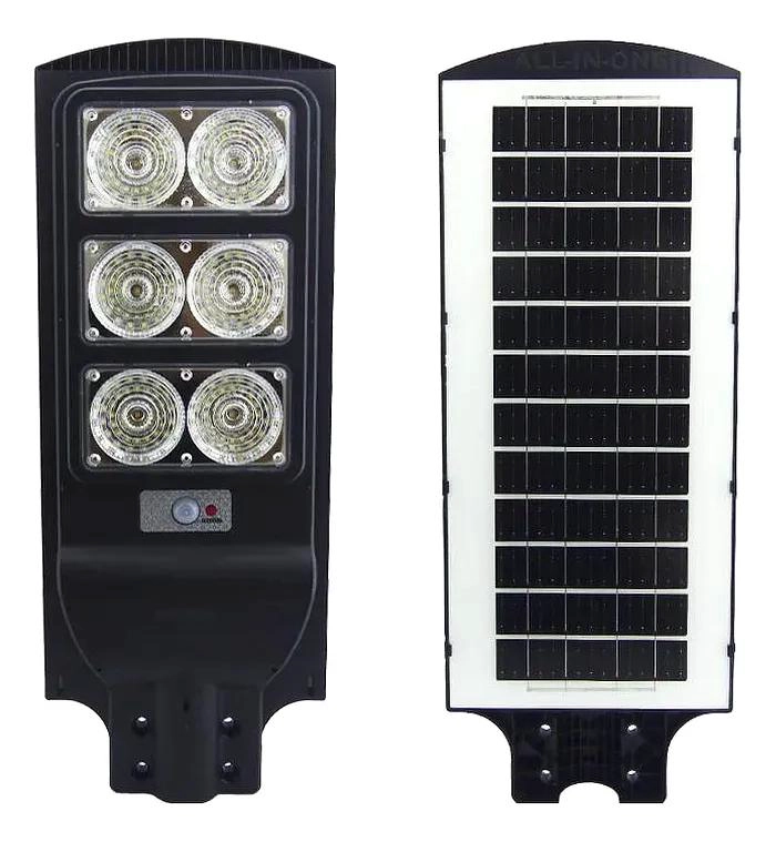 FOCO SOLAR PARA POSTE 400W CON 3 PLACAS Y 198 LEDS - 2
