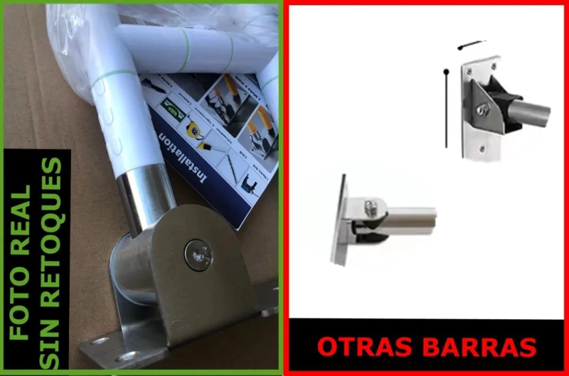 BARRA DE SEGURIDAD PARA BAÑO Y WC - 5