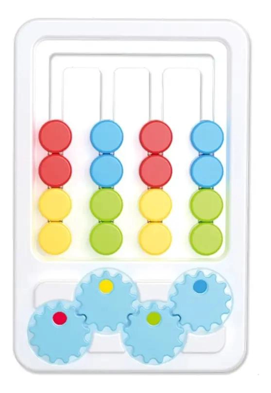 SET DE ROMPECABEZAS DESLIZANTES MONTESSORI 20 PIEZAS - 1