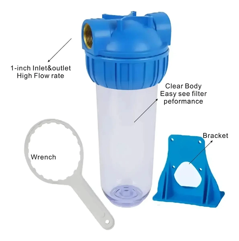FILTRO DE AGUA CON ARENA Y CONTENEDOR LAVABLE 1 PULGADA - 4