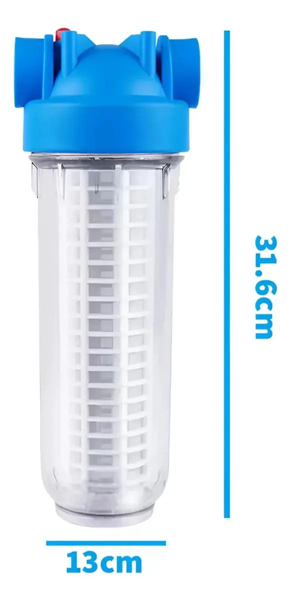 FILTRO DE AGUA CON ARENA Y CONTENEDOR LAVABLE 1 PULGADA - 5
