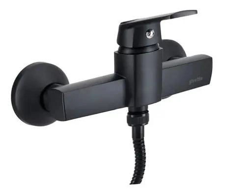 MONOMANDO PARA DUCHA COLOR NEGRO CON DISEÑO MODERNO - 2