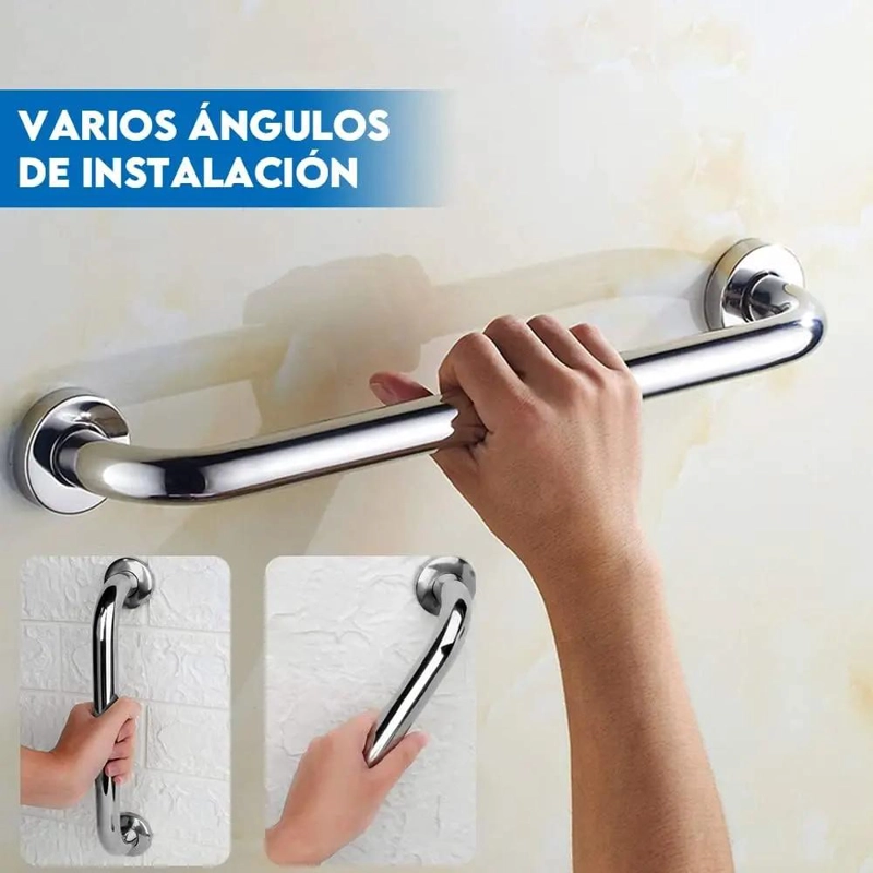 BARRAS DE SEGURIDAD DE APOYO 40 CM ACERO INOXIDABLE - 2